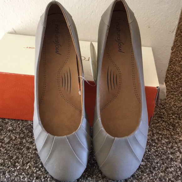 NWT Natural Soul Orlando slate comfort shoes 8.5 - Picture 3 of 8